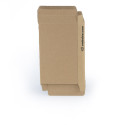 Flat cardboard box 14 x 22,5 x 3 cm