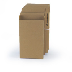 Flat cardboard box 17,5 x 28,5 x 3 cm