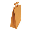 Brown kraft paper bag 32 x 16 x 42 cm with flat handles
