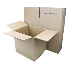 Carton simple cannelure 35x35x35 cm