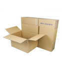 Single wall cardboard box 43 x 31 x 25 cm