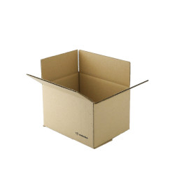 Single wall cardboard box 22 x 16 x 13 cm