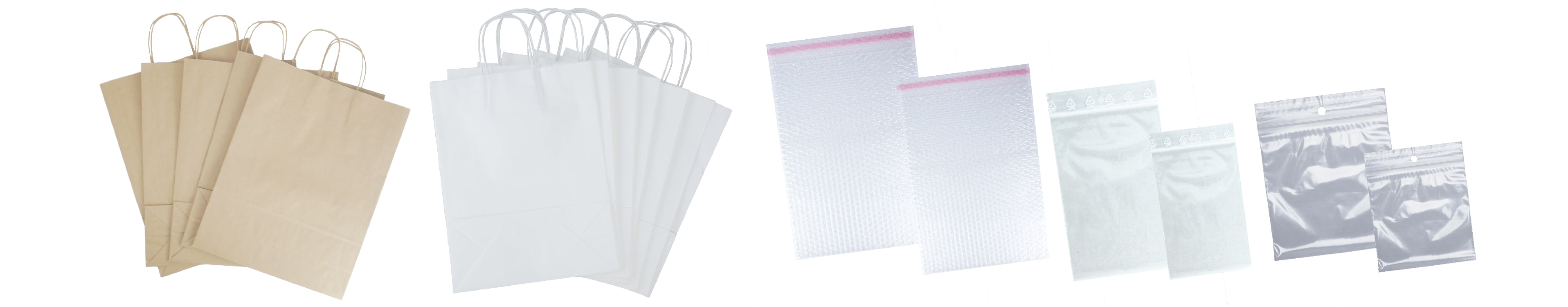 Plastic packaging bags